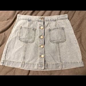Denim skirt